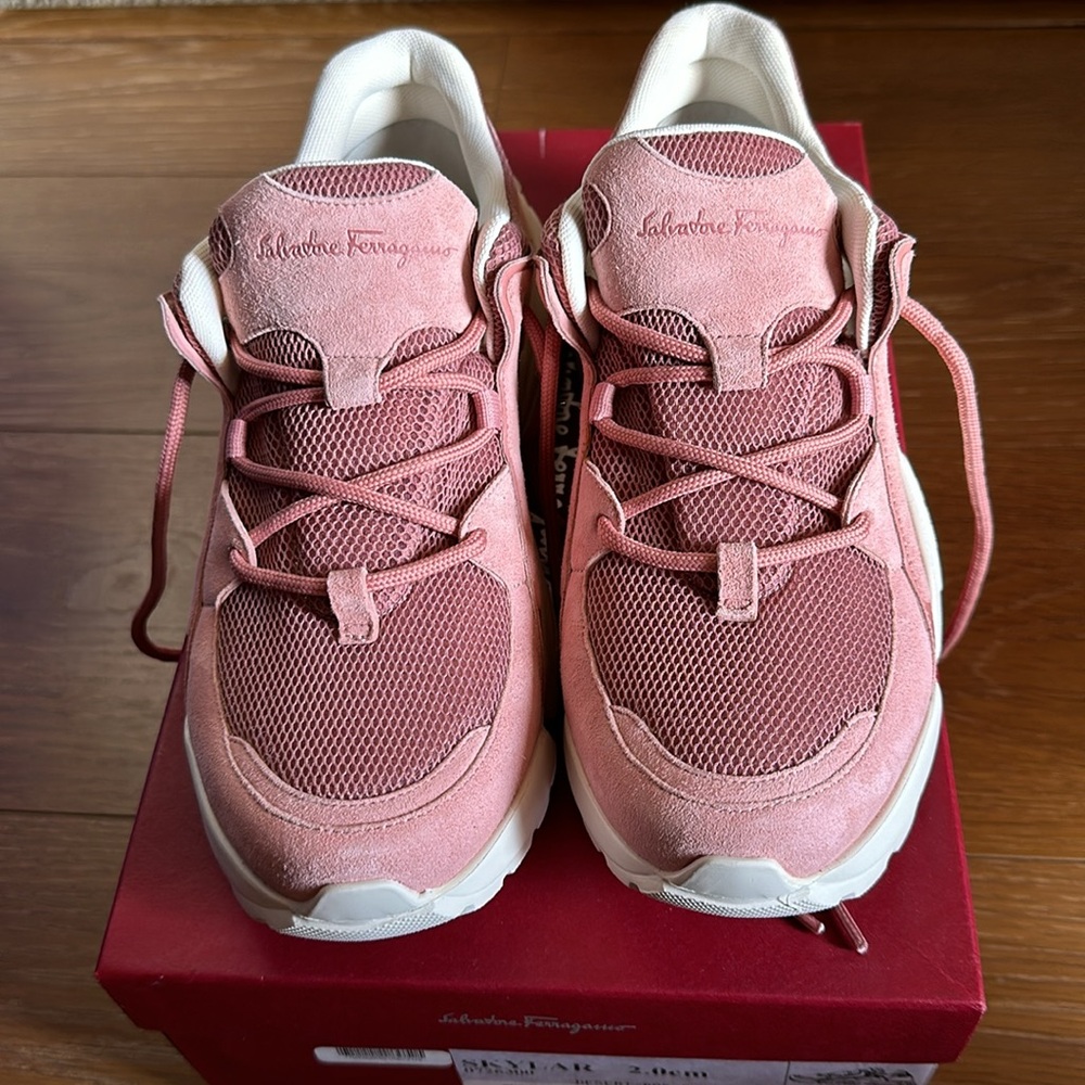 NWT! Salvatore Ferragamo Skylar Sneakers. Original dust bag and box included!